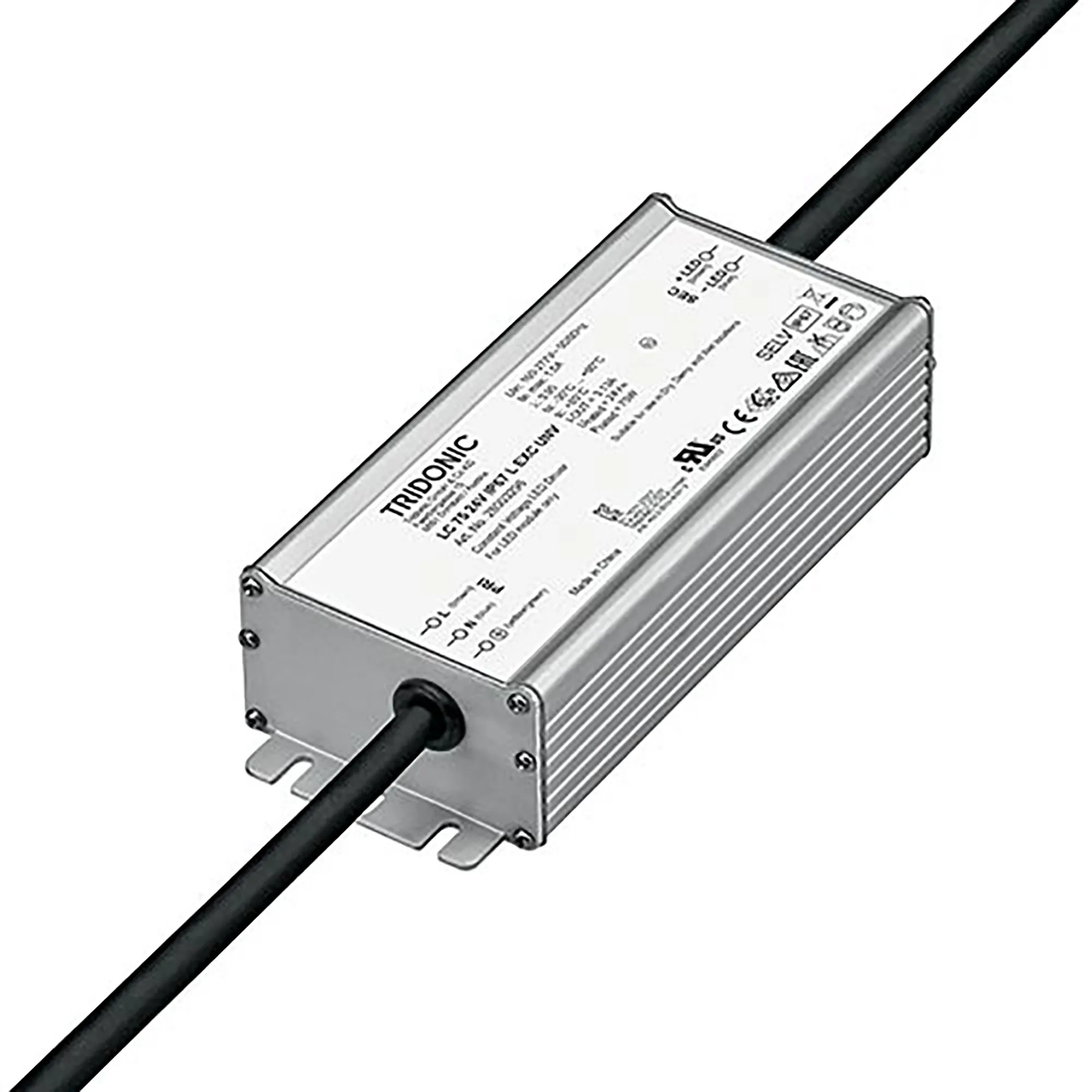 LC 75W 24V IP67 L EXC UNV Constant Voltage LED Driver IP67 Dry, damp and wet location.